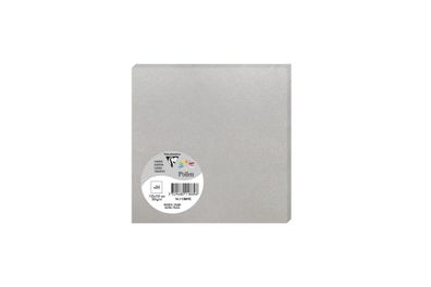 Clairefontaine Karte Pollen 135x135 silber