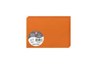 Clairefontaine Doppelkarte C6 210g kapuzinerrot