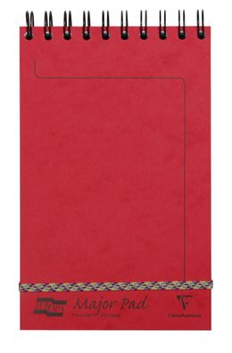 Clairefontaine Europa MajorPad 20,2x12,7 60Bl rot