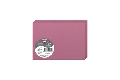 Clairefontaine Doppelkarte C6 210g hortensienrosa