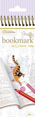 Clairefontaine Graffy Bookmark, Katzen