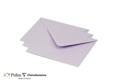 Clairefontaine UmschlPollen 125x138 glycinienblau