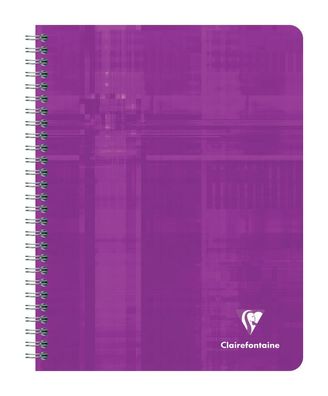 Clairefontaine Regbuch leer Tab Spi kar 17x22 60Bl