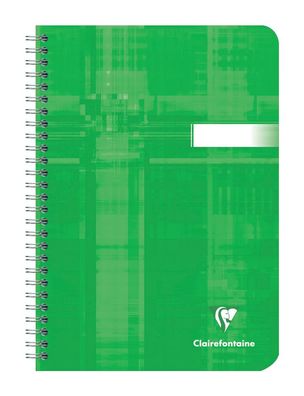 Clairefontaine Spiralbuch A5 kariert 50Bl