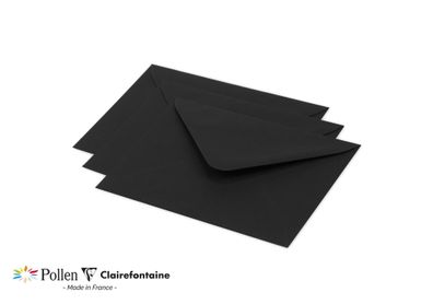 Clairefontaine UmschlPollen 125x138 schwarz