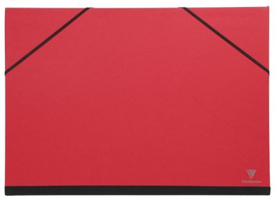 Clairefontaine Zeichenmappe 52x72cm Rot