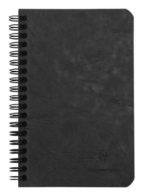 Clairefontaine Spiralbuch AgeBag 11x17 lin 90Bl sw