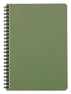 Clairefontaine Spiralbuch AgeBag A5 kar 50Bl gn