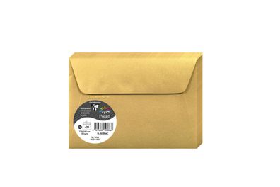 Clairefontaine Umschlag C6 Pollen 120g gold