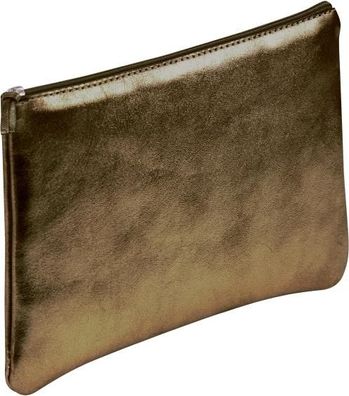 Clairefontaine Schlamperm PerlLeder 11x22 braun