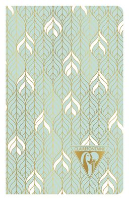 Clairefontaine Neo Notizb 7,5x12 24Bl lin st Frühl