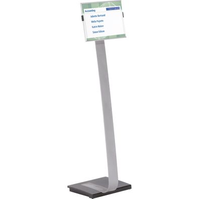 Durable Bodenständer INFO SIGN stand A3 aus Aluminium mit Infotafel