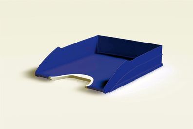 Durable Briefablageschale Vegas d. bl stapelbar