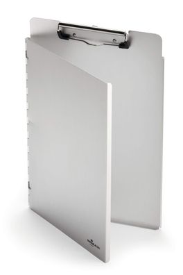 Durable Klemmbrett A4 L si Klemmfeder Aluminium anti-mikrobakteriell