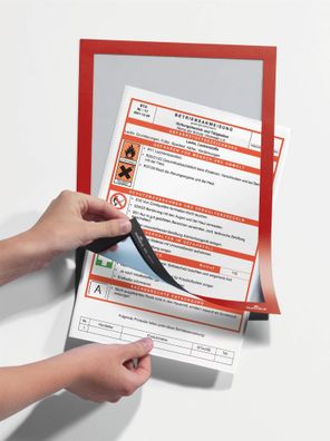 Durable Info-Rahmen A4 rt selbstklebend DURAFRAME®