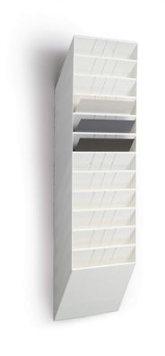 Durable Prospektspenderset A4 quer ws Flexiboxx 12 Fächer