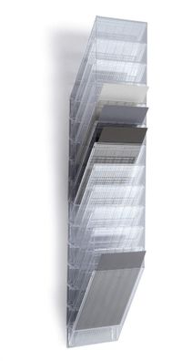 Durable Prospektspenderset A4 tr Flexiboxx 12 Fächer