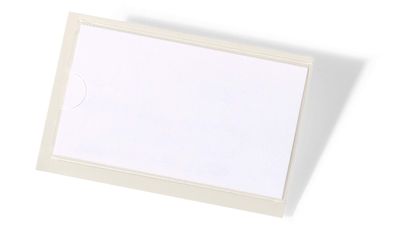 Durable Selbstklebetasche 43x74mm 10St tr oben offen