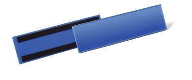 Durable Etikettentasche 1/3 A4 d. bl 50St magnetisch Querformat