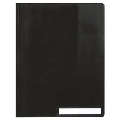 Durable Schnellhefter DIN A4 sw transparentes Deckblatt