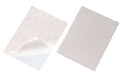Durable Selbstklebetasche A4 tr 50St Pocketfix Einschub von oben