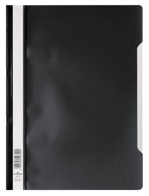 Durable Schnellhefter PP A4 sw Standardhefter tr Deckblatt