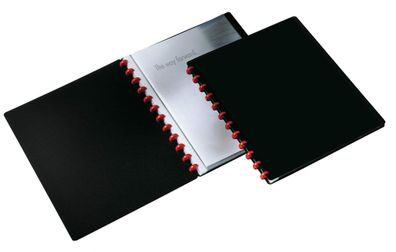 Durable Sichtbuch Duralook Easy sw 20 herausnehmbare Sichthüllen