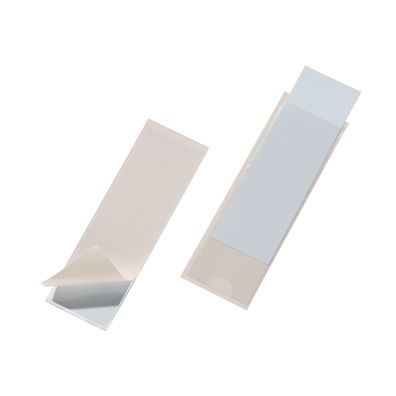 Durable Selbstklebetasche tr 10St Pocketfix 40x125mm