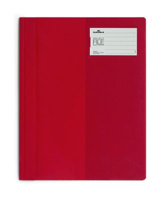 Durable Sichthefter A4 rt mit Tasche im Vorderteil Project FILE