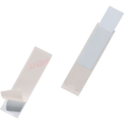 Durable Selbstklebetasche tr 10St Pocketfix 20x75mm