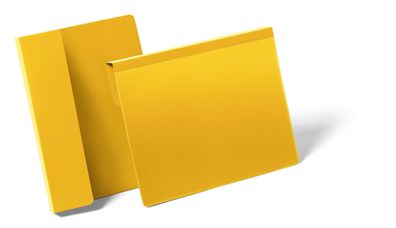 Durable Kennzeichnungstasche A4 ge 50St quer zum Überhängen