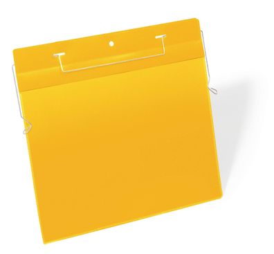 Durable Kennzeichnungstasche A4 ge Querformat Drahtbügeleinsatz