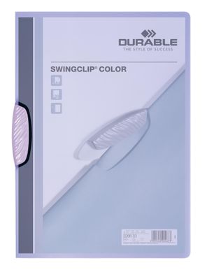 Durable Klemm-Mappe Swingclip A4 fi Color Clip für 30 Blatt