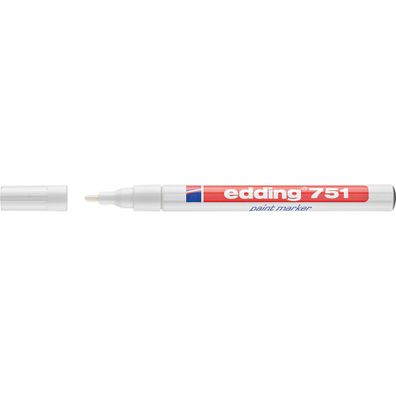 Edding Lackmarker 751 weiß