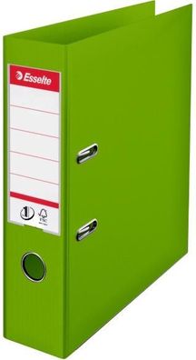 Esselte Ordner A4 75cm PP grün Ordner 75cm Für 500Blatt Format A4 (
