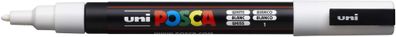 Faber Castell Marker UNI POSCA PC-3M 0,9-1,3 weiß