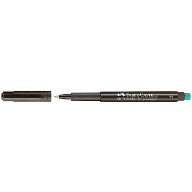 Faber Castell Marker Multimark permanent F 0,6 mm schwarz