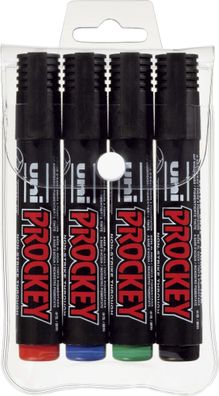 Faber Castell Marker UNI POSCA Prockey Keilspitze 3-6 4er