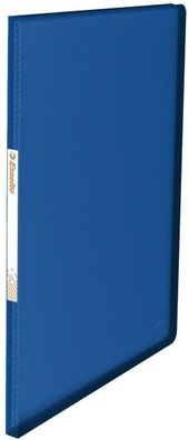 Esselte Sichtbuch A4 20H. blau Sammelmappe/Sichtbuch mit flexiblem Einb