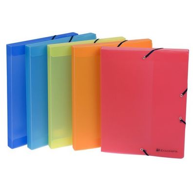 Exacompta Archivbox 25mm Linicolor sort