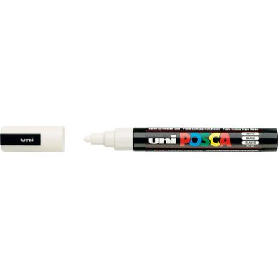 Faber Castell Marker UNI POSCA PC-5M 1,8-2,5 weiß