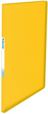 Esselte Sichtbuch A4 20H. gelb Sammelmappe/Sichtbuch mit flexiblem Einb