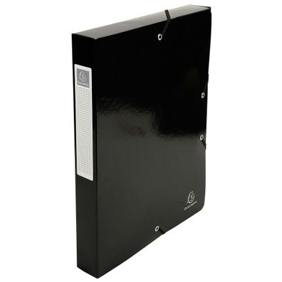 Exacompta Archivbox Iderama 40mm schwarz