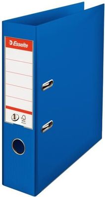 Esselte Ordner A4 75cm PP blau Ordner 75cm Für 500Blatt Format A4 (