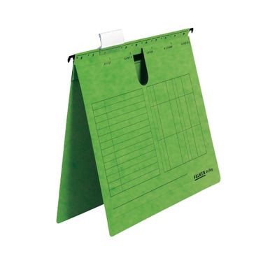 Falken FALKEN Hängehefter UniReg - A4, 230 g/qm, kfm. Heftung, Manila-RC-Karton, grün