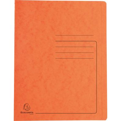 Exacompta Exacompta Schnellhefter - A4, 350 Blatt, Karton, 355 g/qm, orange