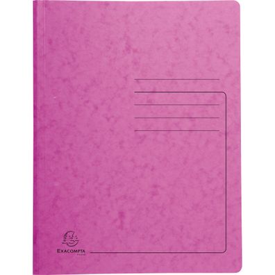 Exacompta Exacompta Spiralhefter - A4, 300 Blatt, Karton, 355 g/qm, rosa