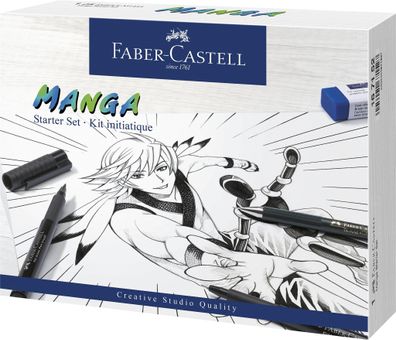 Faber Castell Manga Starter Set PITT artist pen