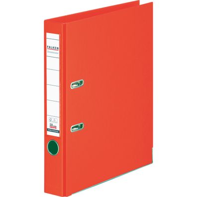 Falken Falken Chromocolor-Voll-PP-Ordner A4, S50, mit Einsteckschild orange