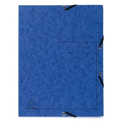 Exacompta Sammelm GZ 3Kl A4 Colorsp 355g blau